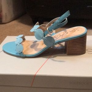 Sole Society Shivaughn Circle Strap Sandal